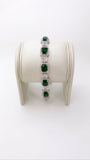 Pleased To Meet You Emerald Green Tennis Bracelet