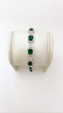 Pleased To Meet You Emerald Green Tennis Bracelet