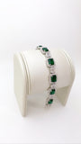 Pleased To Meet You Emerald Green Tennis Bracelet