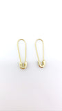 It’s a Promise Gold over Sterling Silver Earrings